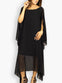Black Long Kaftan Dress