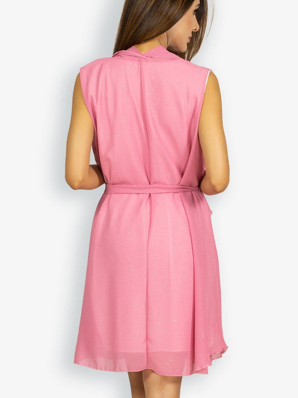 Fash Official Dress Shimmer and Shake in this Endless Styling Pink Short Dress
