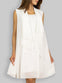 Shimmer and Shake in this Endless Styling White Short Dress