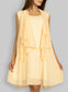 Shimmer and Shake in this Endless Styling Yellow Short Dress