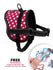 products/fash-official-pet-supplies-small-pink-with-white-polka-dots-reflective-oxford-pet-harness-personalized-engraved-tag-included-7588182786107.jpg